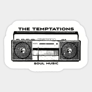 The Temptations Sticker